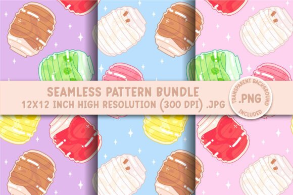 Mexican Aguas Frescas Seamless Pattern: A Versatile Design for Creative Projects