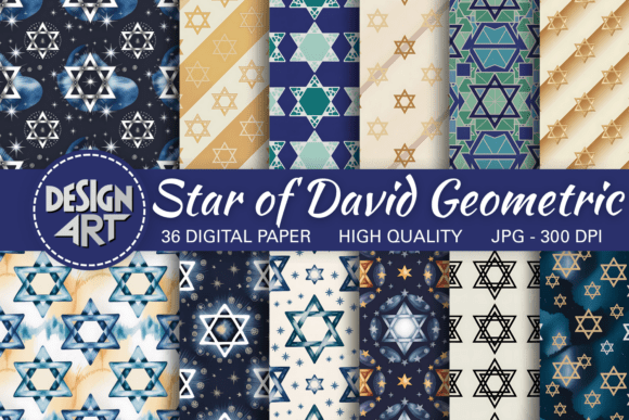 Star of David Geometric Pattern: A Timeless Design for Modern Creative Projects