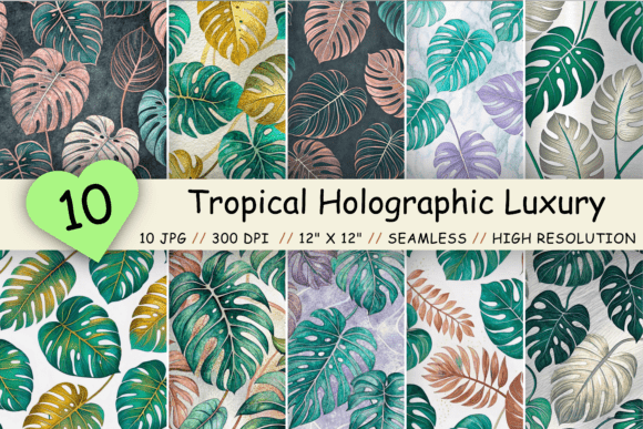 Tropical Holographic Luxury Seamless: A New Era in Digital Design